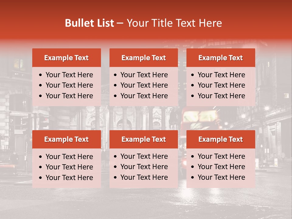 White Black Master PowerPoint Template