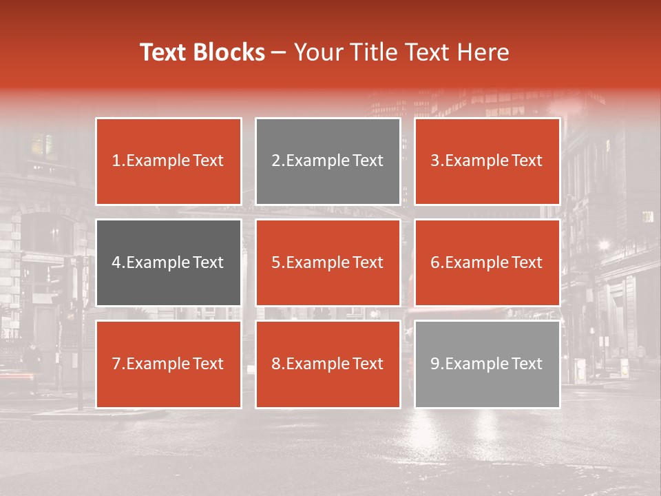 White Black Master PowerPoint Template