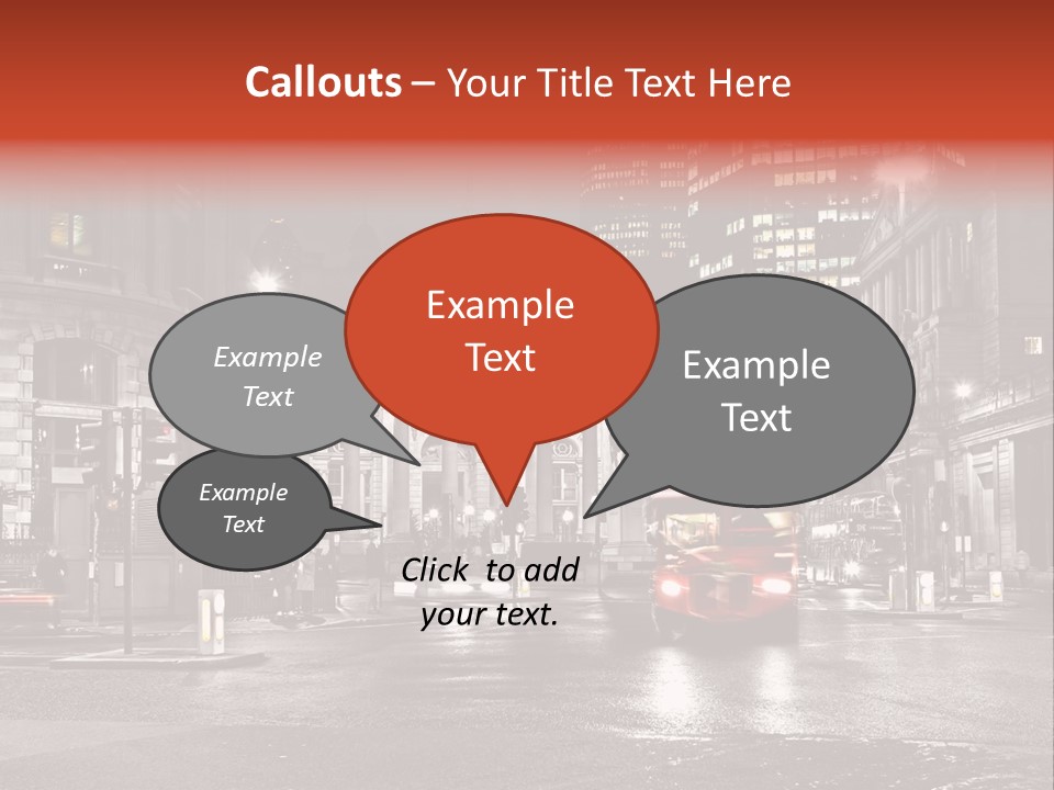 White Black Master PowerPoint Template