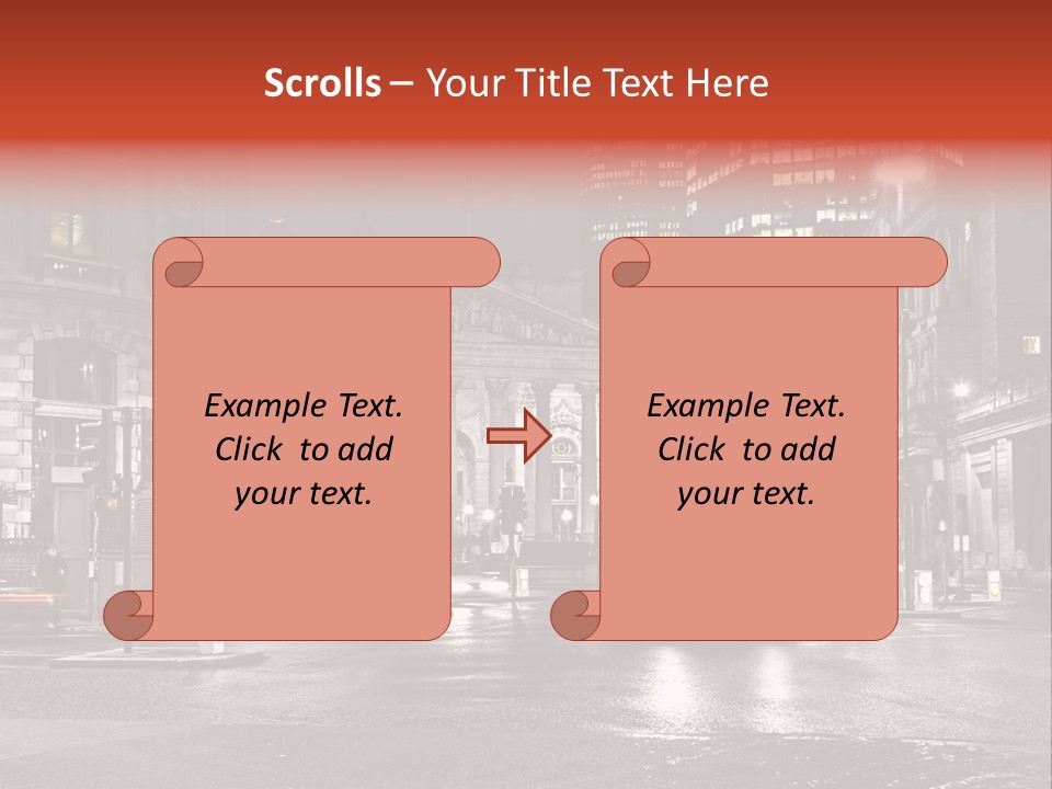 White Black Master PowerPoint Template