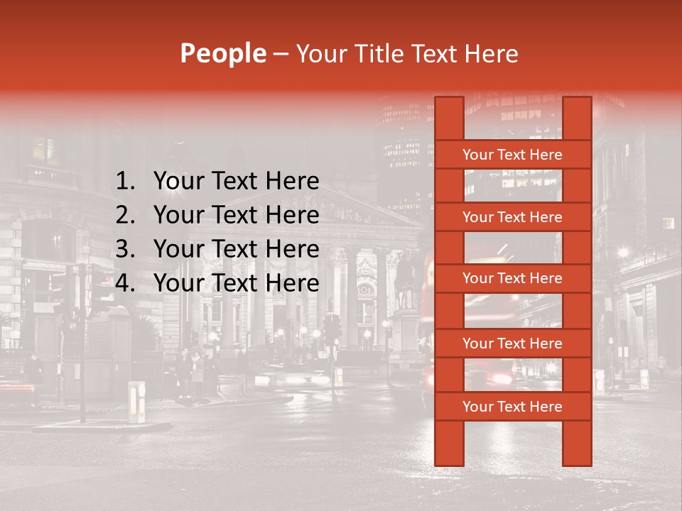 White Black Master PowerPoint Template