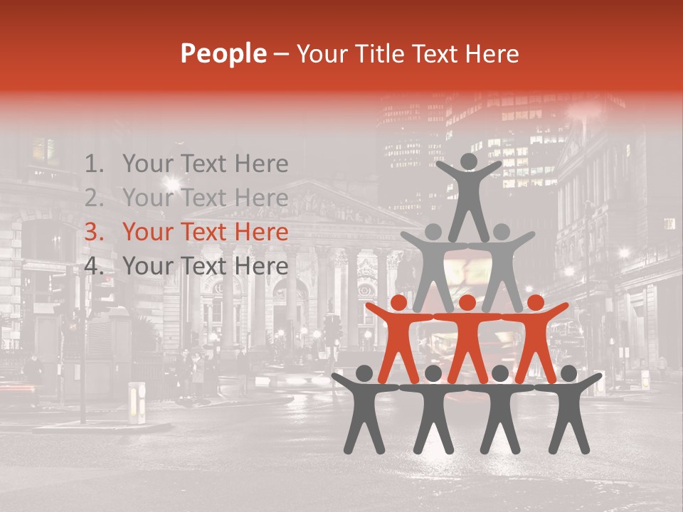 White Black Master PowerPoint Template