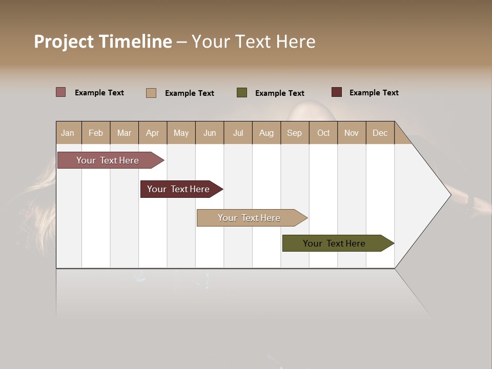 Pose Sensual Lovely PowerPoint Template