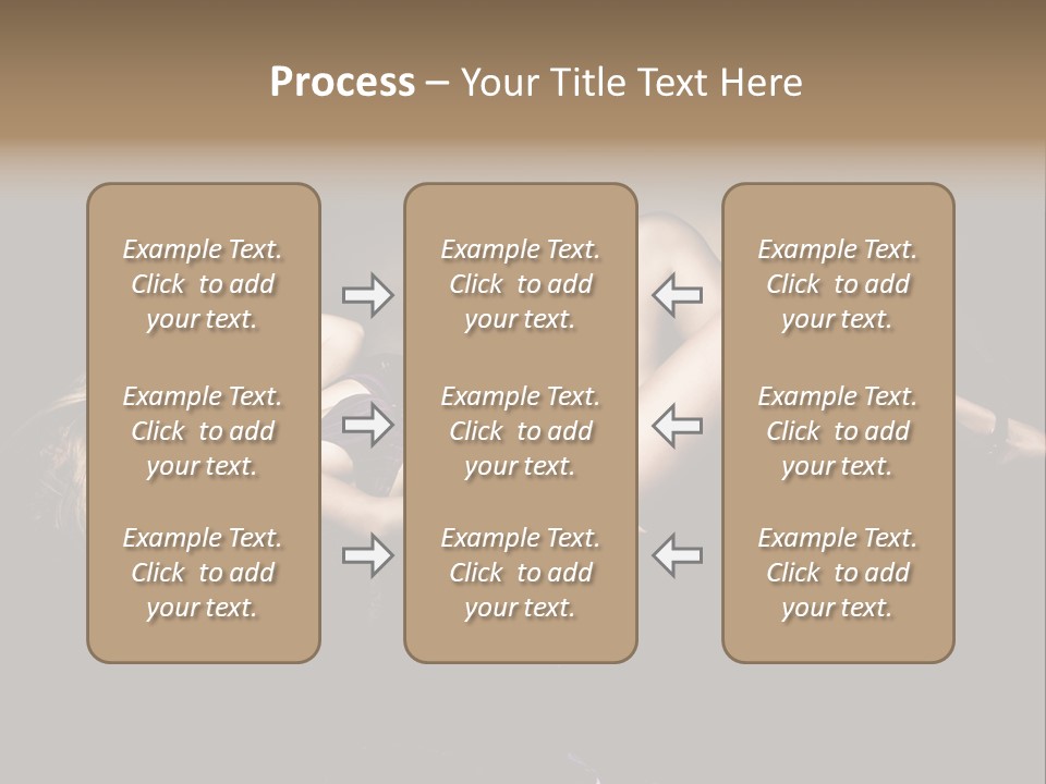 Pose Sensual Lovely PowerPoint Template