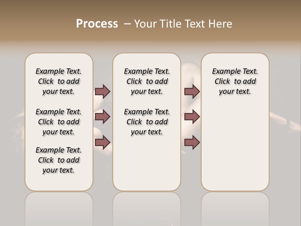 Pose Sensual Lovely PowerPoint Template