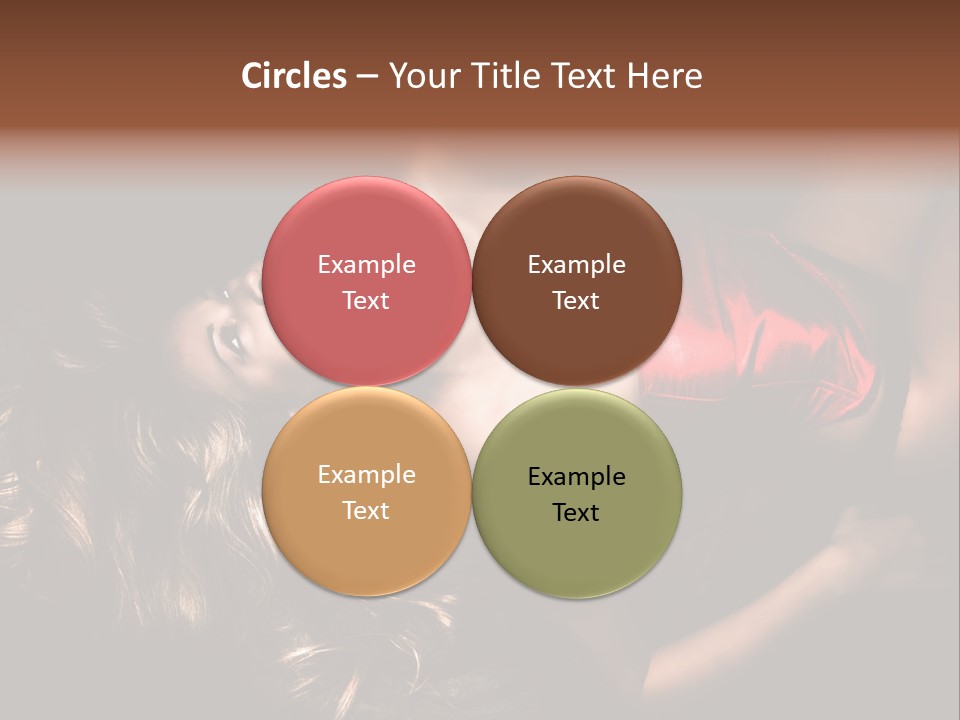 Sexual Beautiful Dark PowerPoint Template