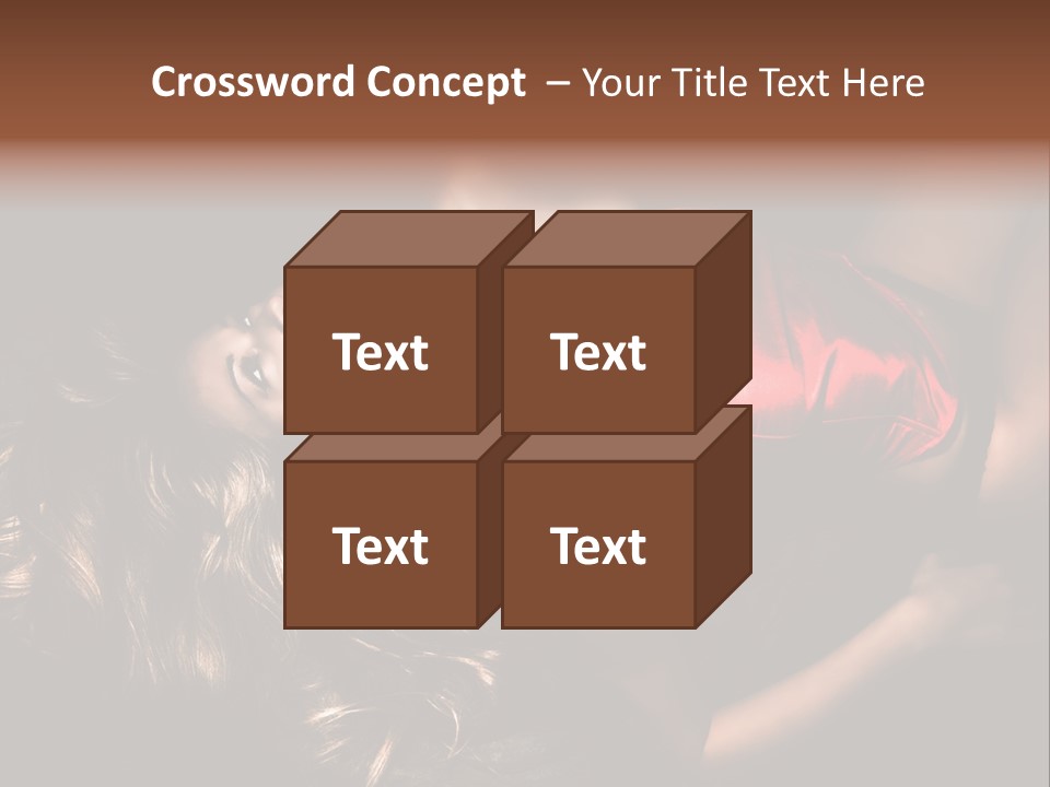 Sexual Beautiful Dark PowerPoint Template