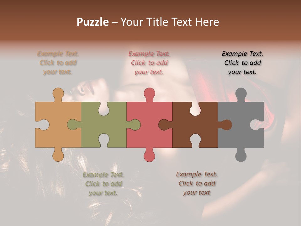 Sexual Beautiful Dark PowerPoint Template