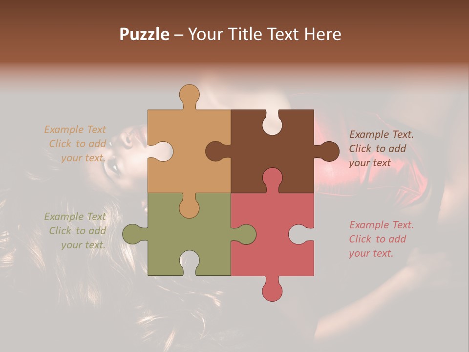 Sexual Beautiful Dark PowerPoint Template