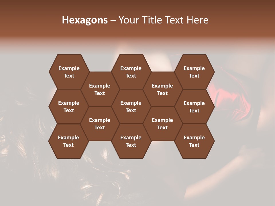 Sexual Beautiful Dark PowerPoint Template