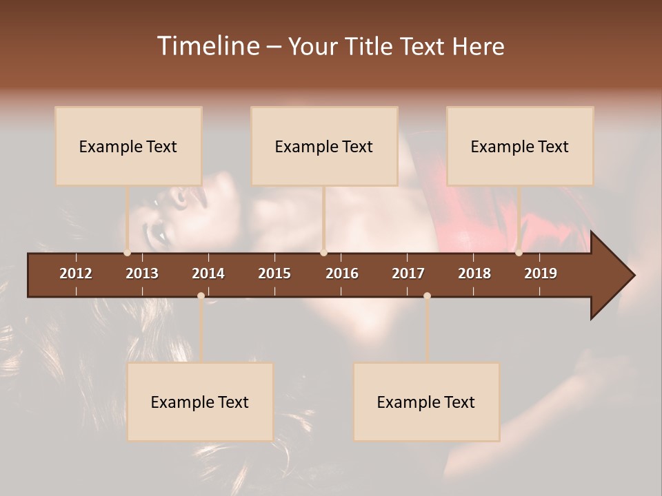 Sexual Beautiful Dark PowerPoint Template