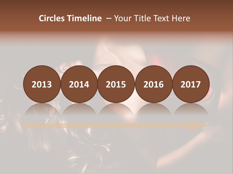 Sexual Beautiful Dark PowerPoint Template