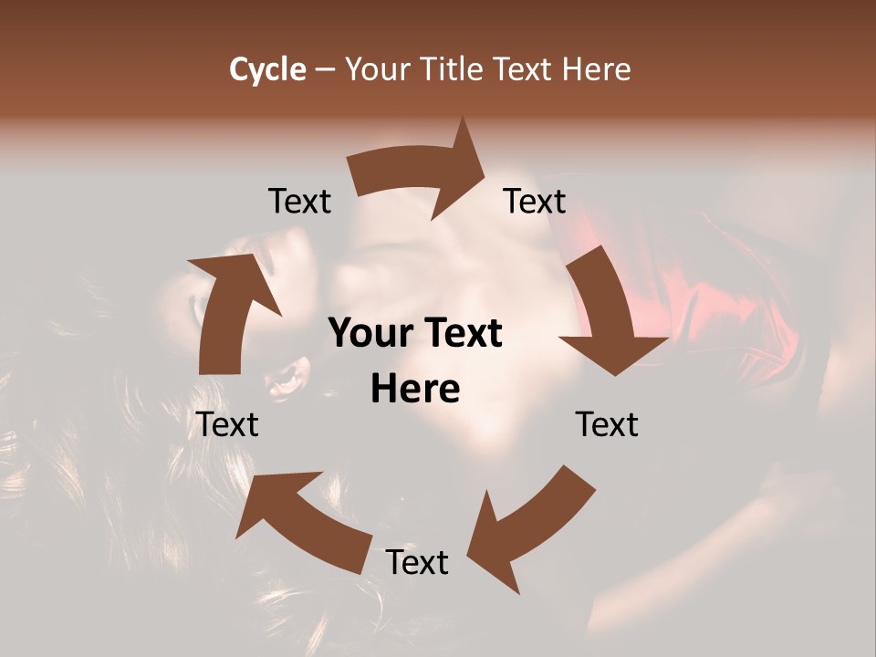 Sexual Beautiful Dark PowerPoint Template
