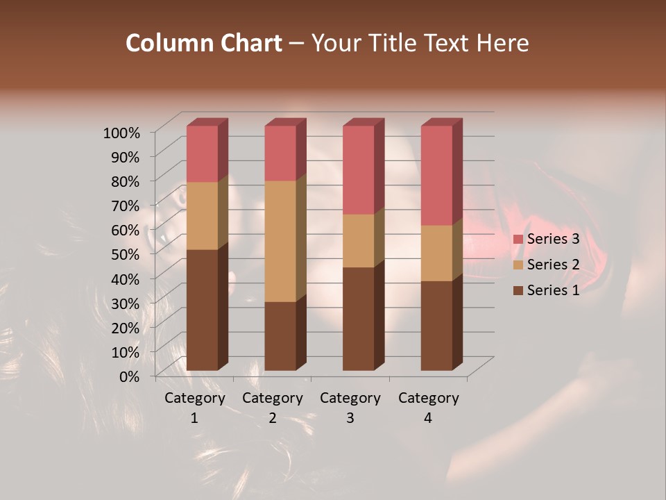 Sexual Beautiful Dark PowerPoint Template