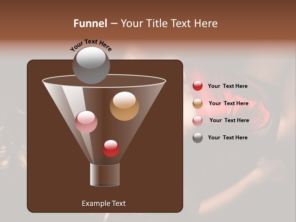 Sexual Beautiful Dark PowerPoint Template