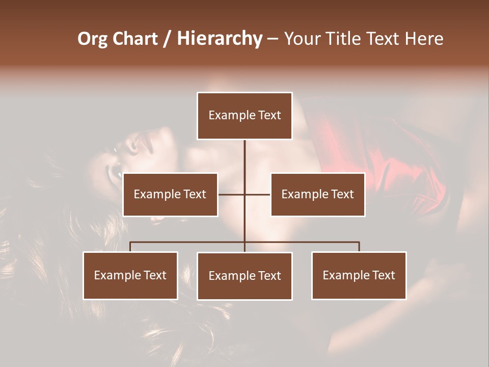 Sexual Beautiful Dark PowerPoint Template