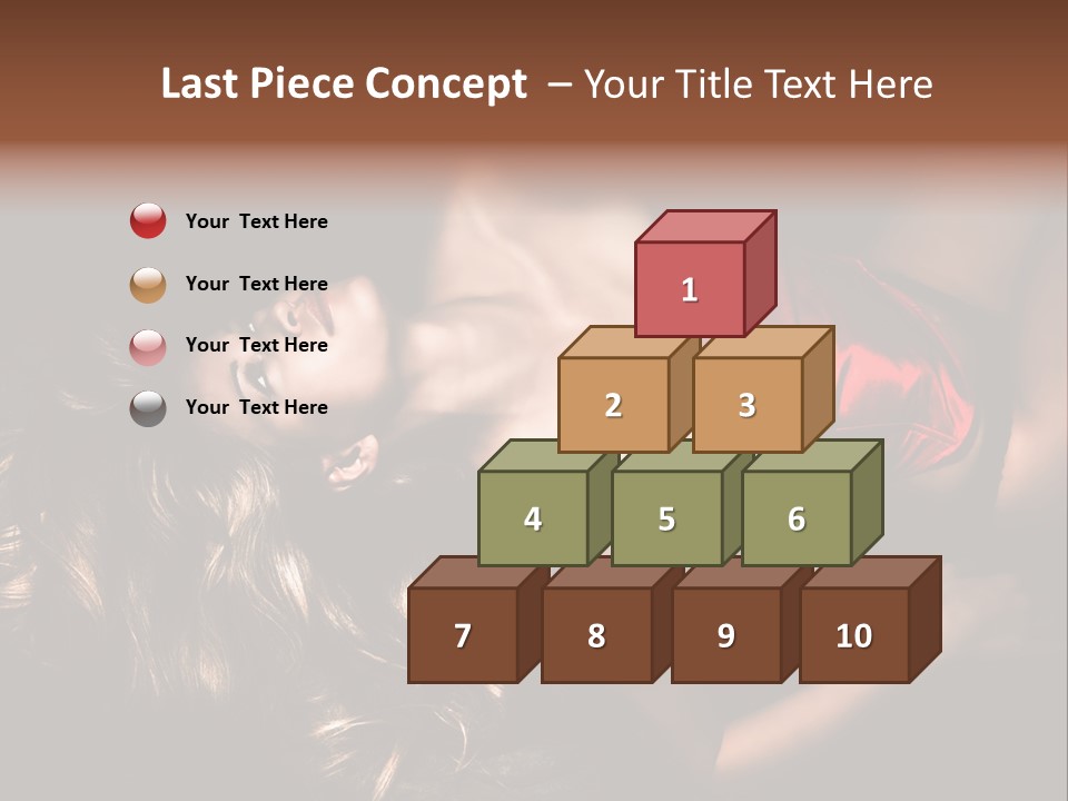 Sexual Beautiful Dark PowerPoint Template