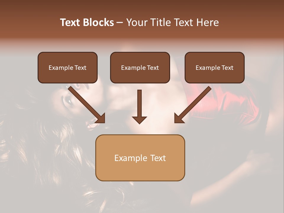 Sexual Beautiful Dark PowerPoint Template