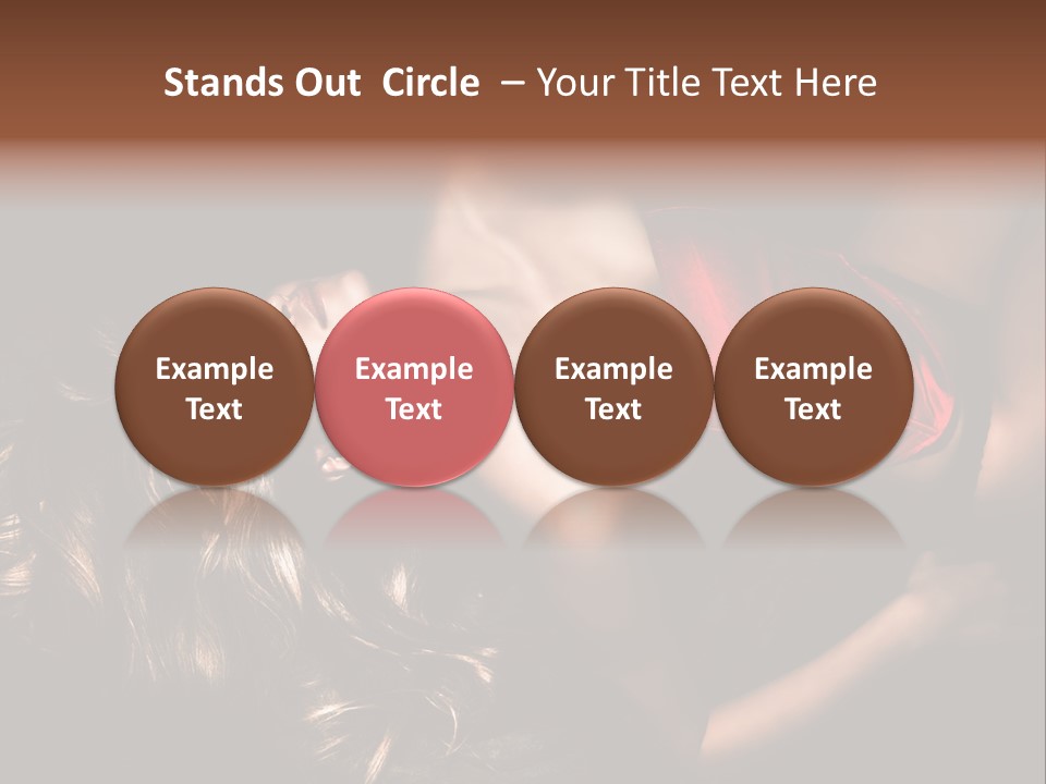 Sexual Beautiful Dark PowerPoint Template