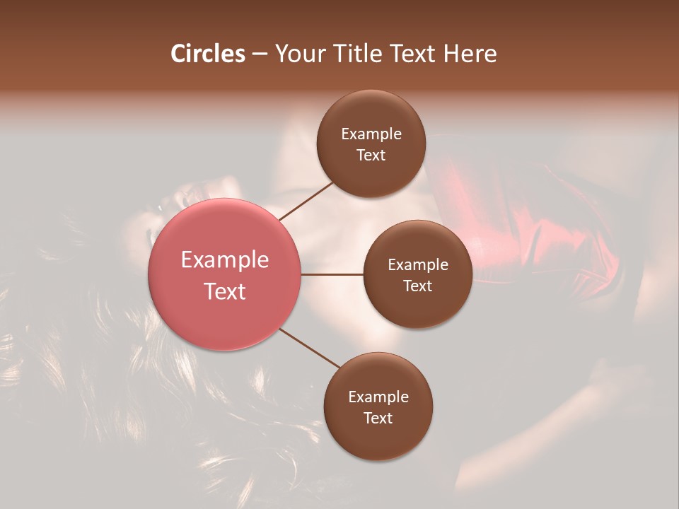 Sexual Beautiful Dark PowerPoint Template