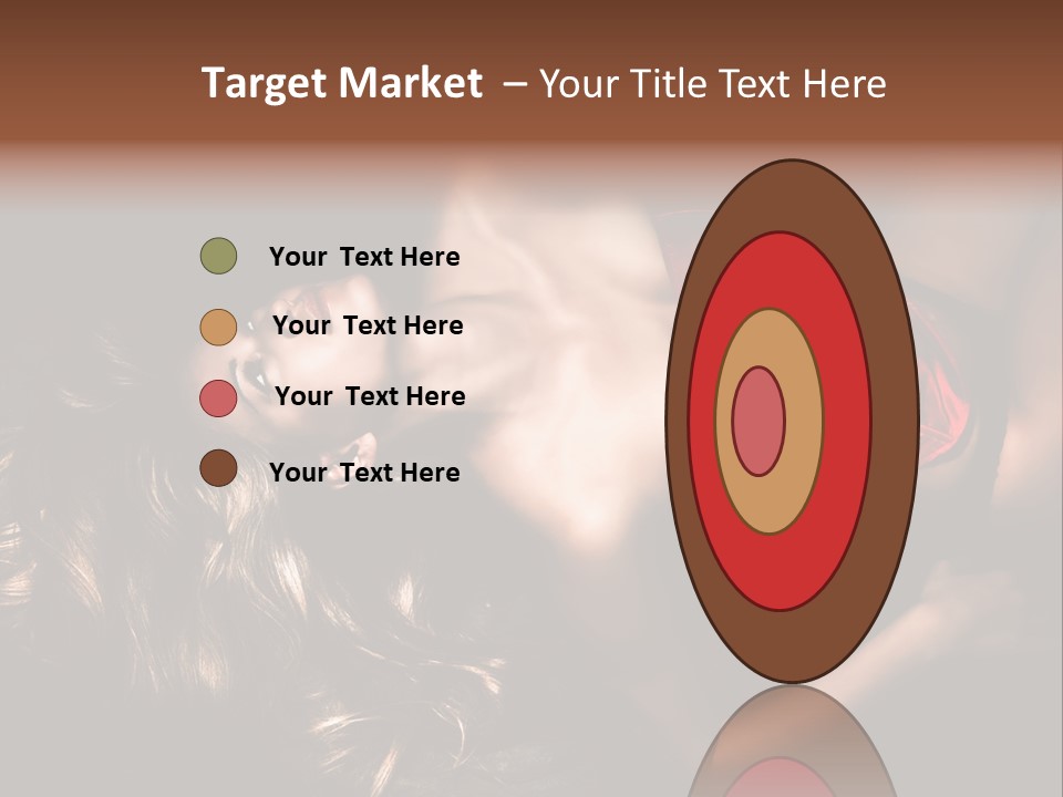 Sexual Beautiful Dark PowerPoint Template