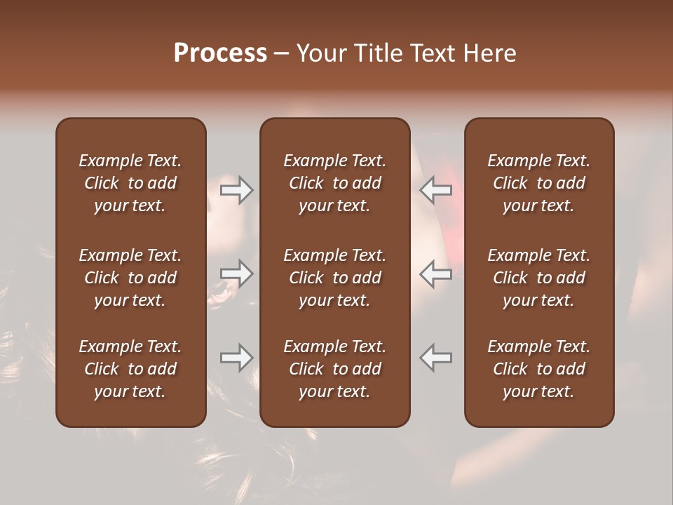 Sexual Beautiful Dark PowerPoint Template