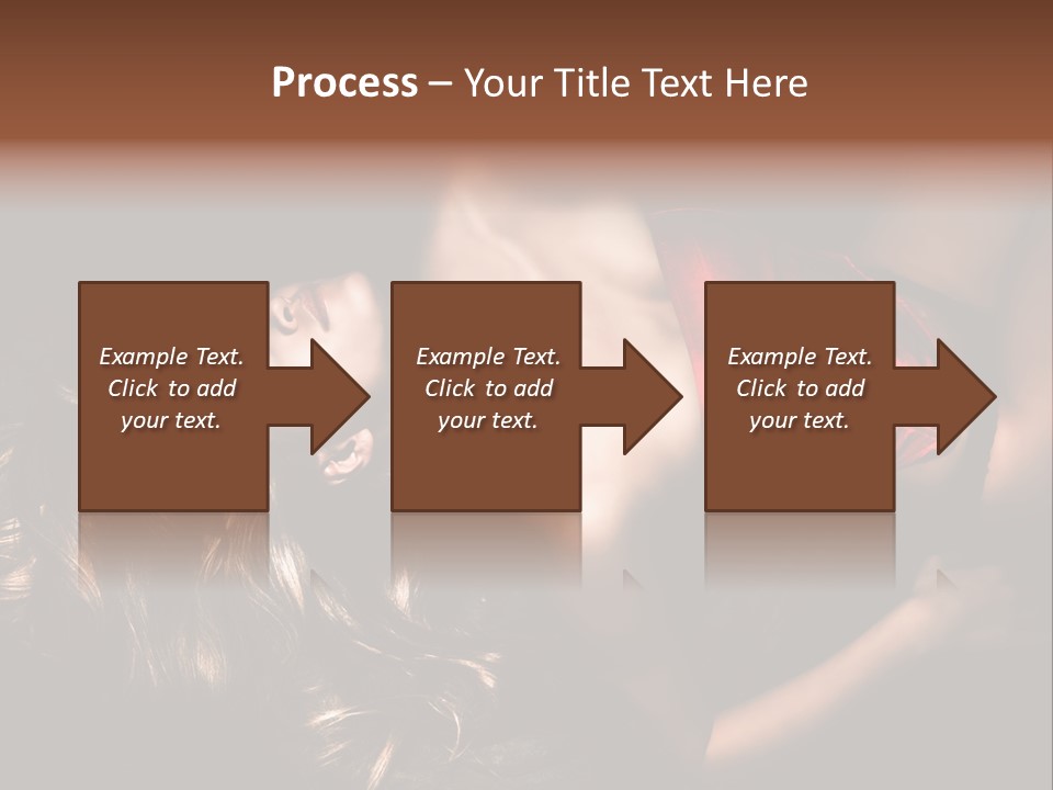 Sexual Beautiful Dark PowerPoint Template