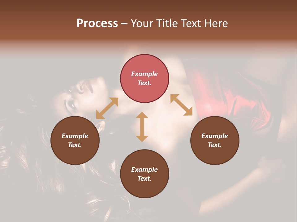 Sexual Beautiful Dark PowerPoint Template
