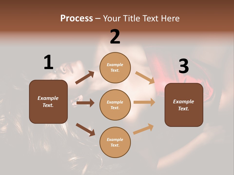 Sexual Beautiful Dark PowerPoint Template