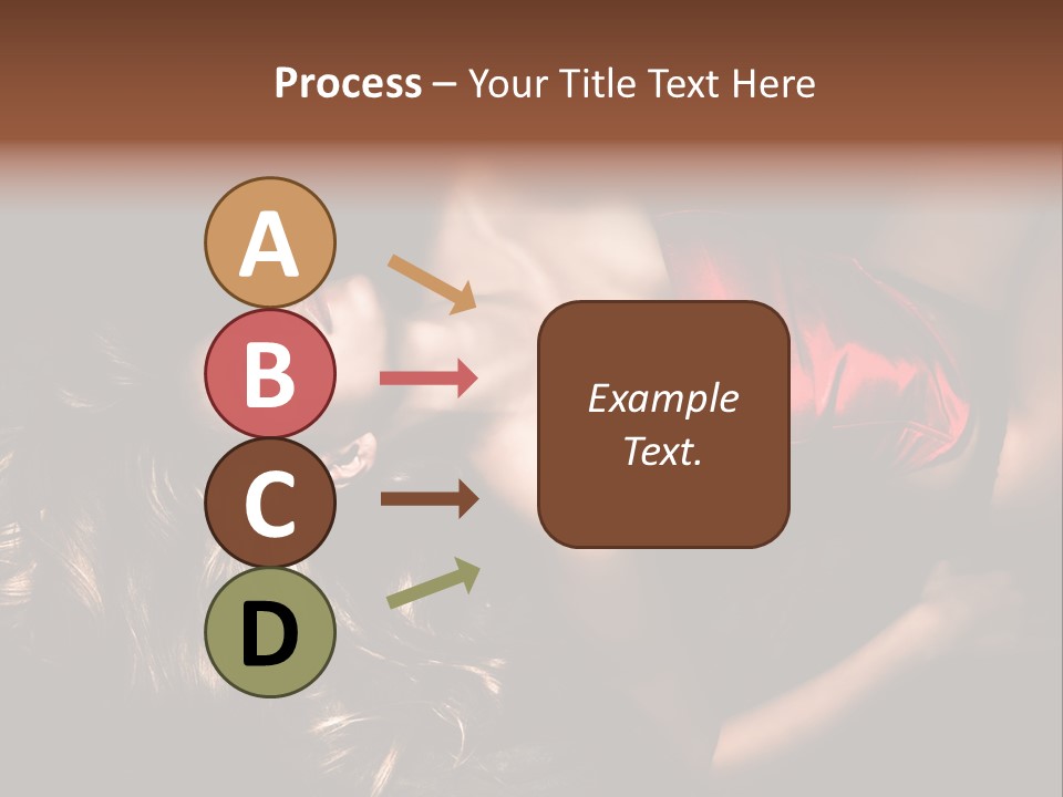 Sexual Beautiful Dark PowerPoint Template