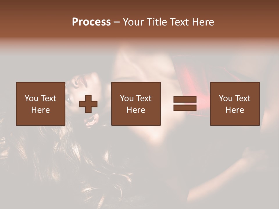 Sexual Beautiful Dark PowerPoint Template