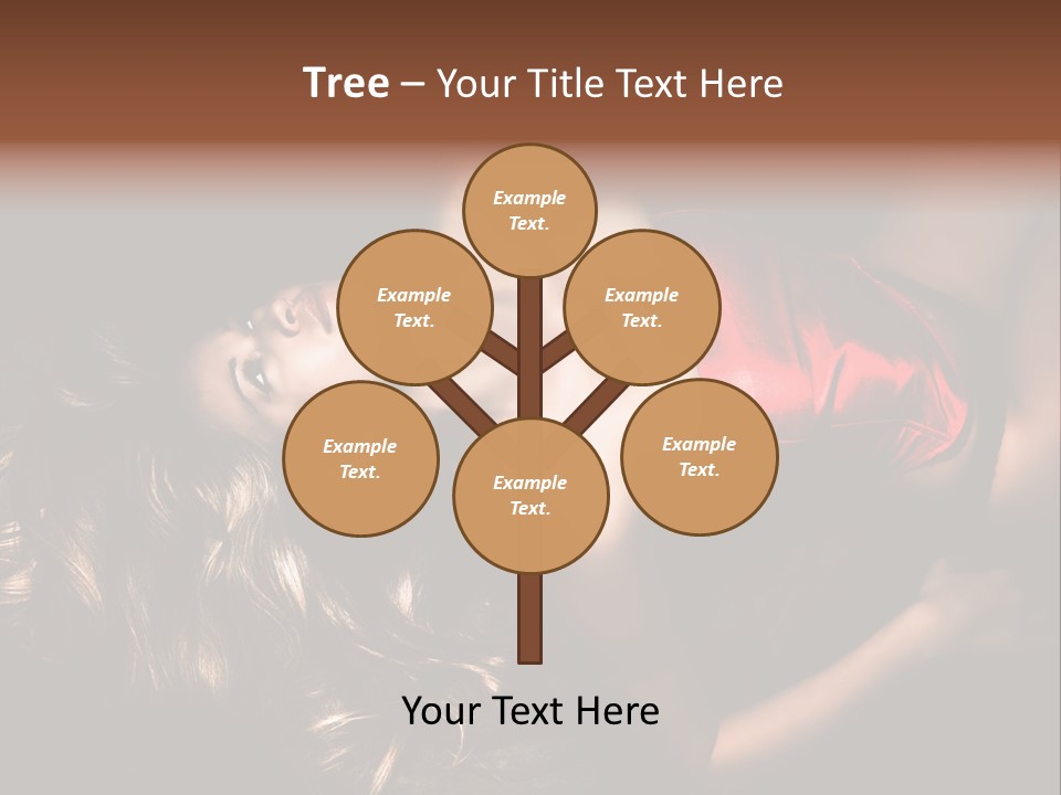 Sexual Beautiful Dark PowerPoint Template