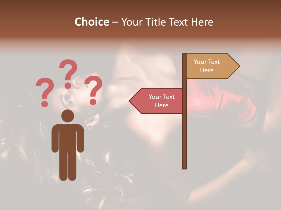 Sexual Beautiful Dark PowerPoint Template