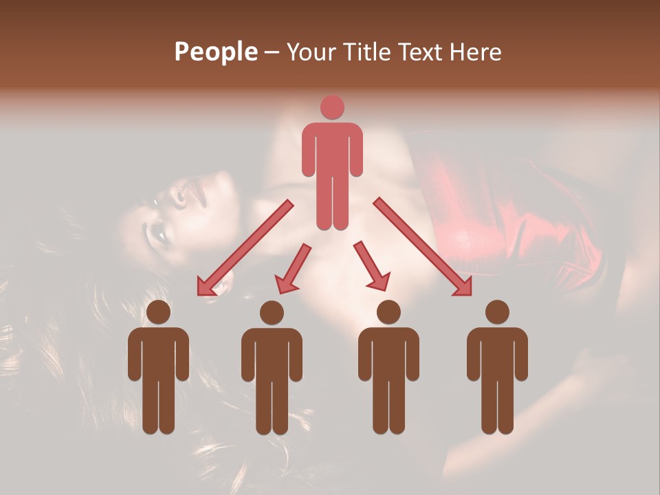 Sexual Beautiful Dark PowerPoint Template