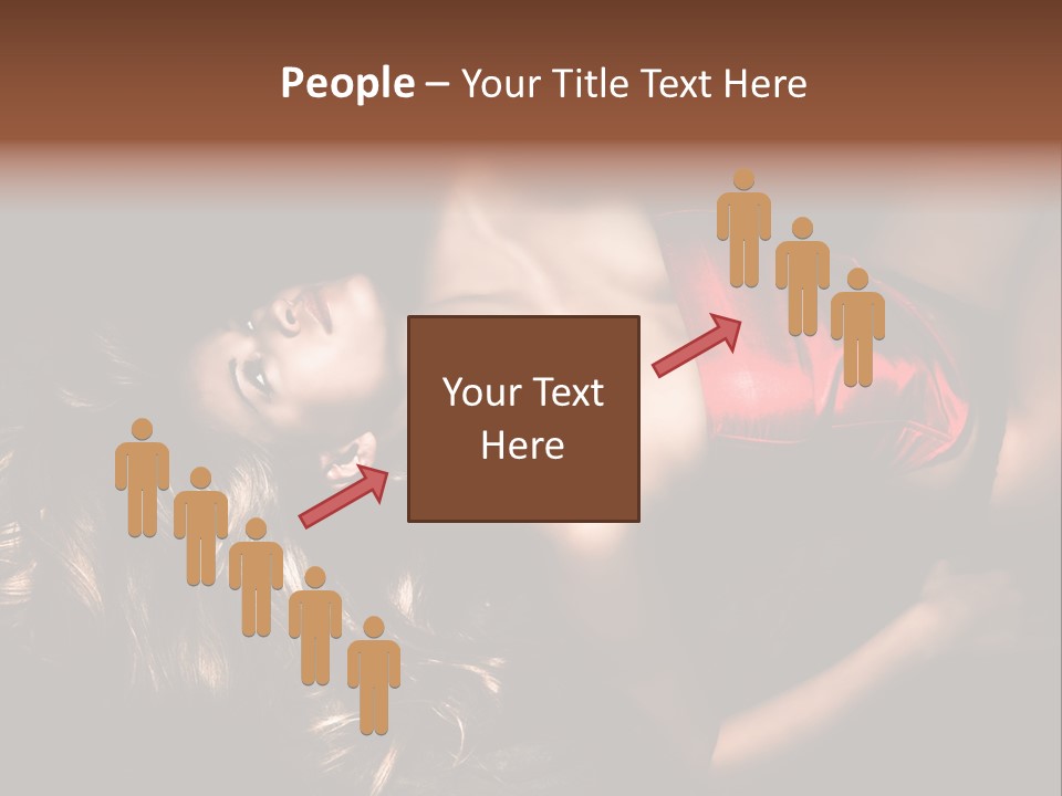 Sexual Beautiful Dark PowerPoint Template