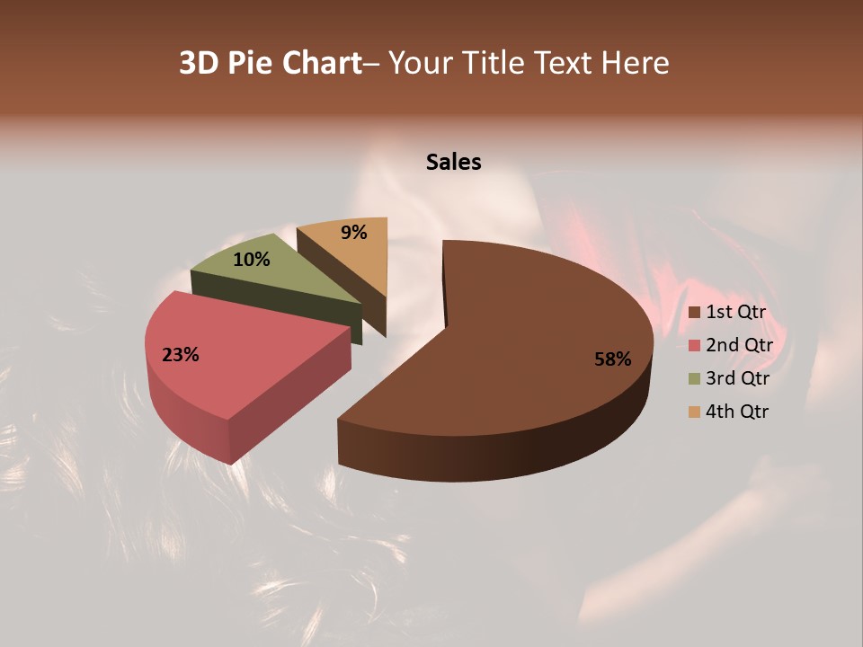 Sexual Beautiful Dark PowerPoint Template