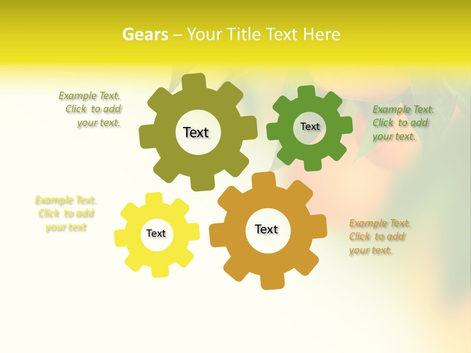 Food Exotic Aromatic PowerPoint Template