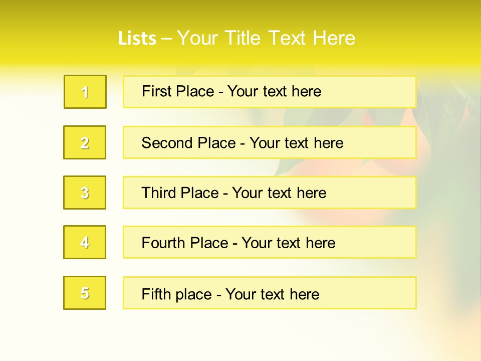 Food Exotic Aromatic PowerPoint Template