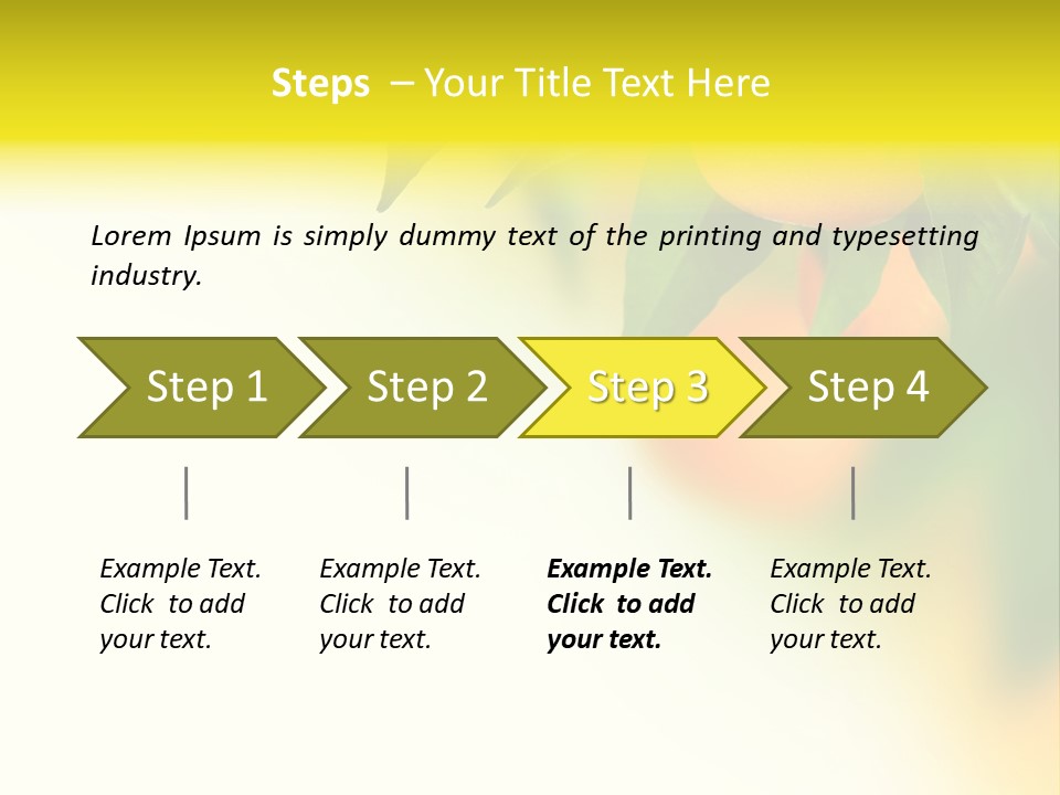 Food Exotic Aromatic PowerPoint Template