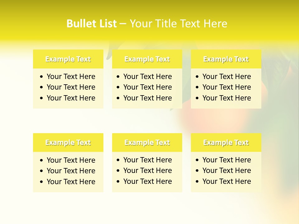 Food Exotic Aromatic PowerPoint Template