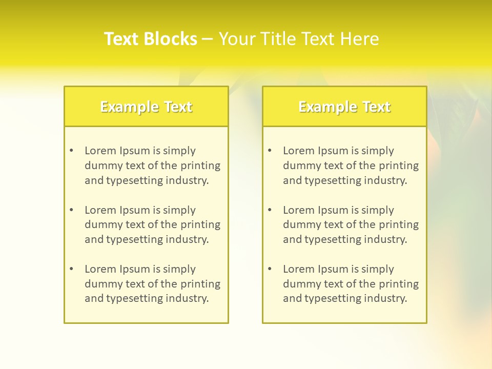 Food Exotic Aromatic PowerPoint Template