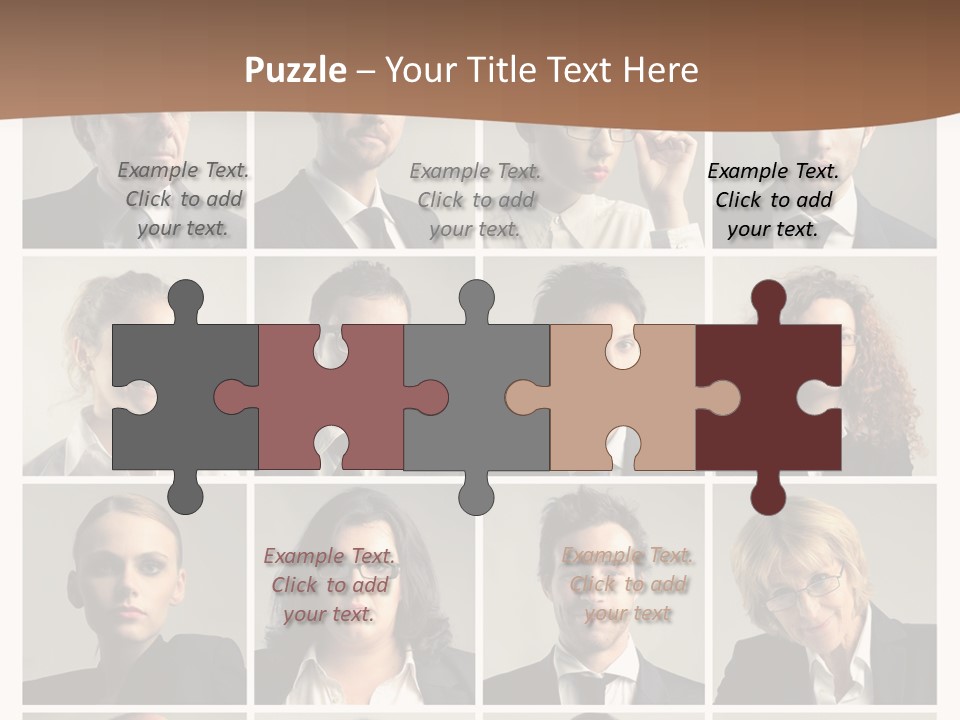 Man Team Work PowerPoint Template