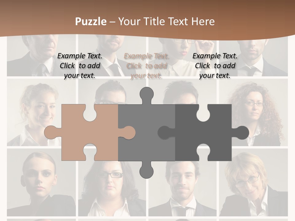 Man Team Work PowerPoint Template