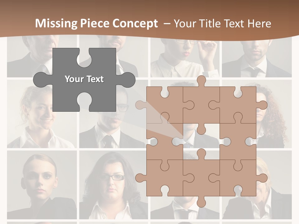 Man Team Work PowerPoint Template