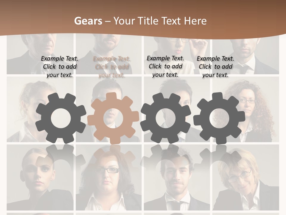 Man Team Work PowerPoint Template