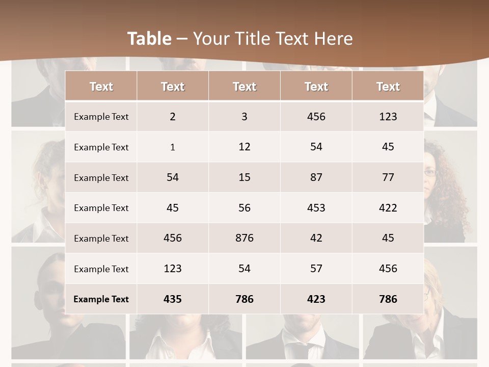 Man Team Work PowerPoint Template