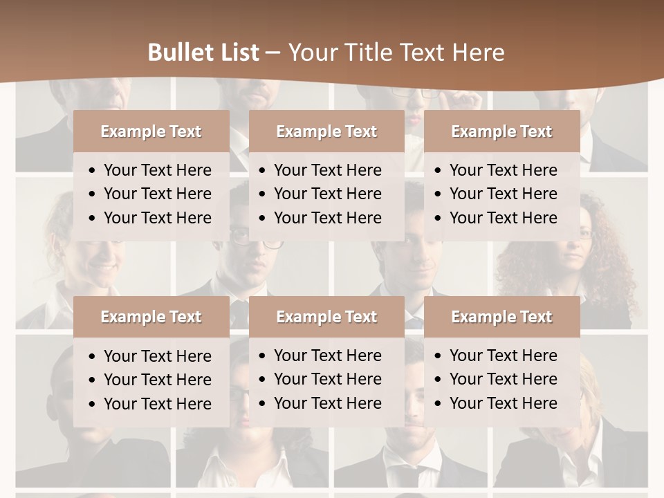 Man Team Work PowerPoint Template