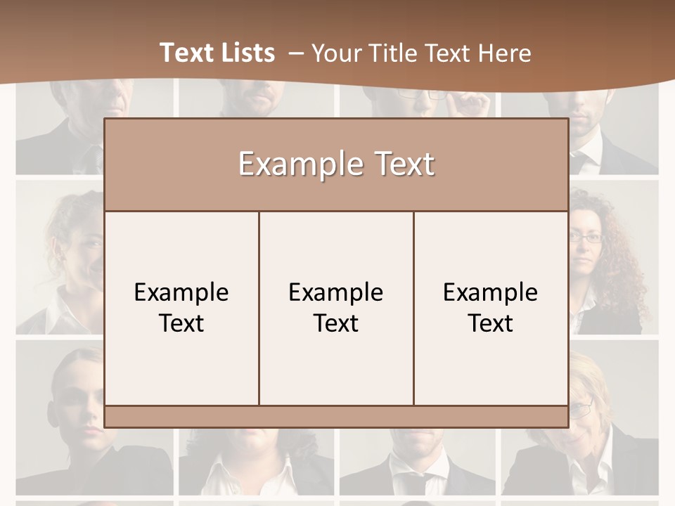 Man Team Work PowerPoint Template