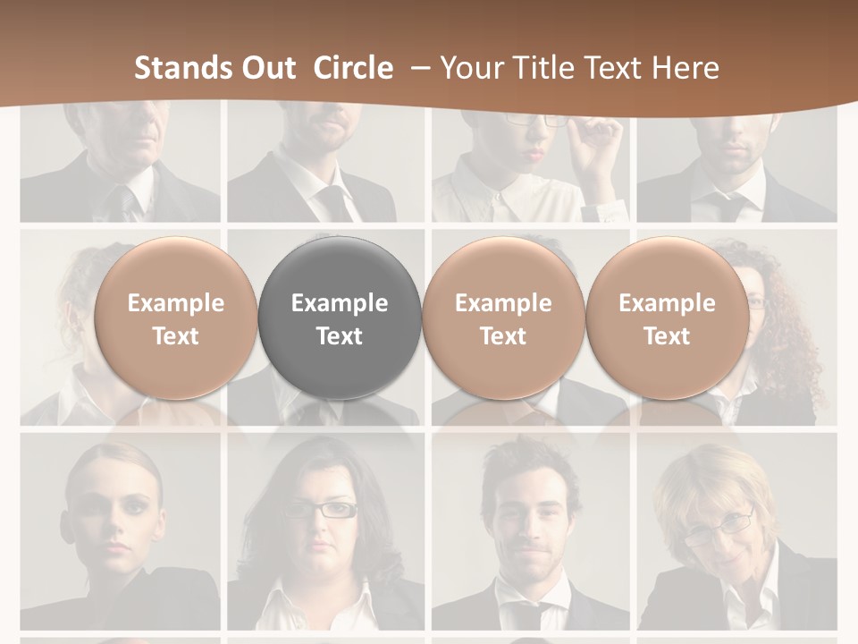 Man Team Work PowerPoint Template