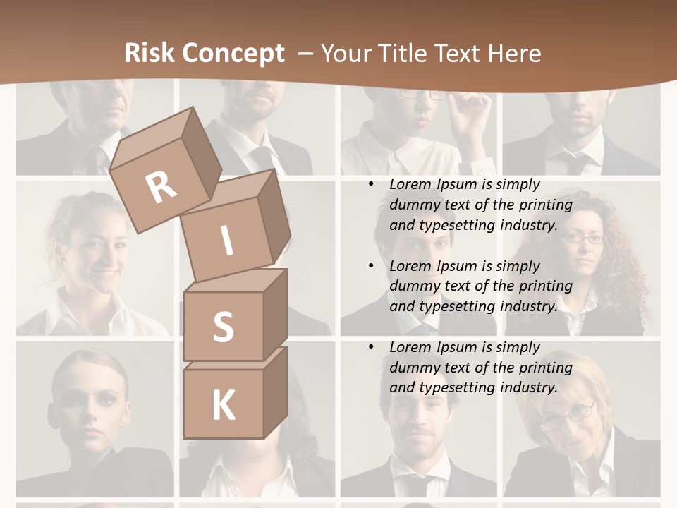 Man Team Work PowerPoint Template